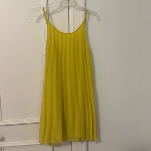 BCBGeneration bright yellow mini dress